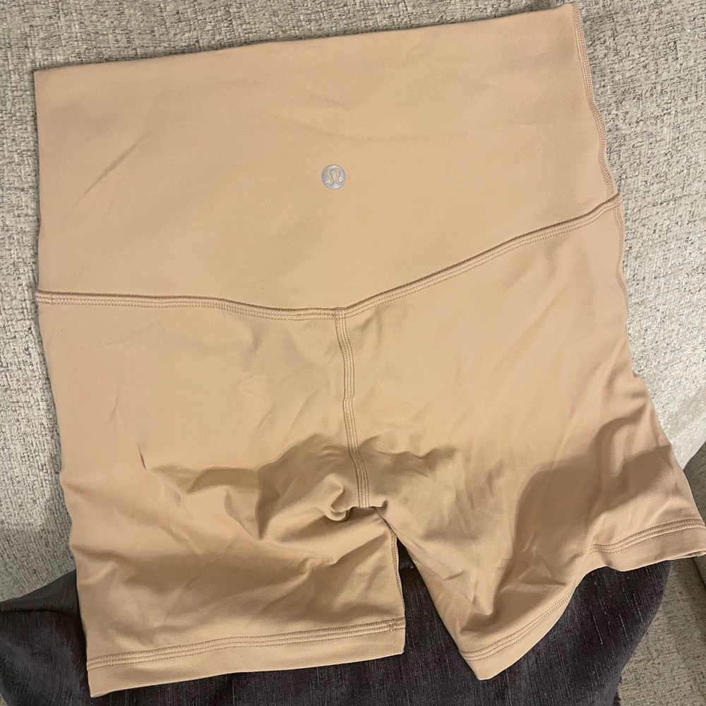 Lululemon Align 6” shorts, size 6, color Contour